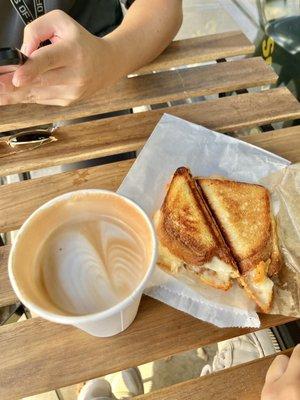 Toastie + Coffee