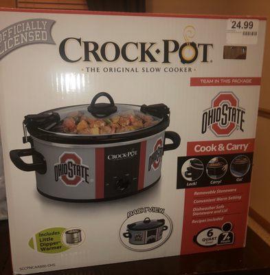 Osu lock top crock pot $24.99