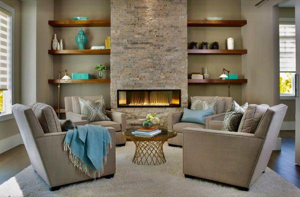 White Mountain Hearth Linear Fireplace