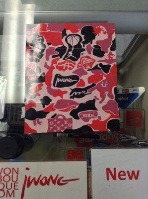 OUR JWONGBOUTIQUE CAMO PARODY STICKERS