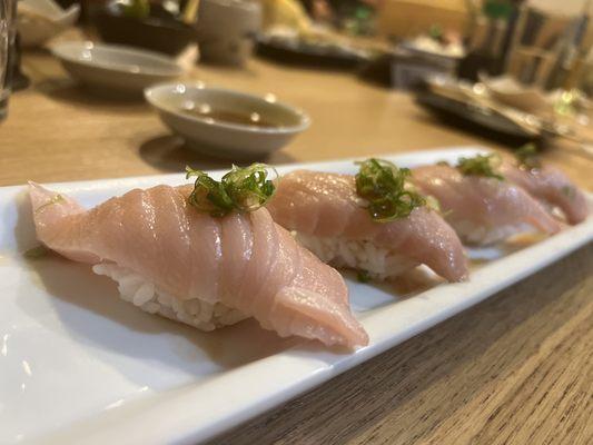 Yellowtail Belly Sushi