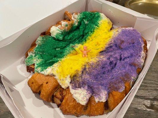 Cream Cheese King Cake