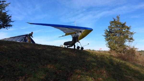 start of the launch run