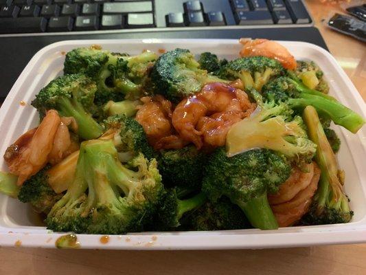 Shrimp With Broccoli