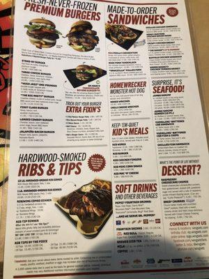 Menu Back