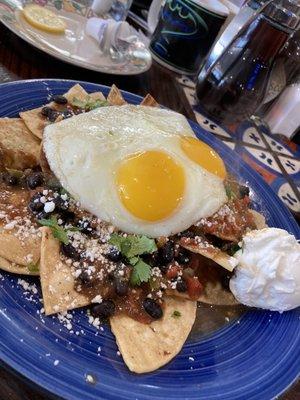 Chilaquiles Breakfast (spicy and satisfying)