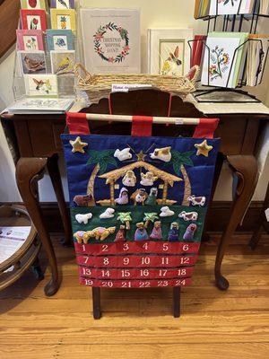 Advent calendar and greeting cards