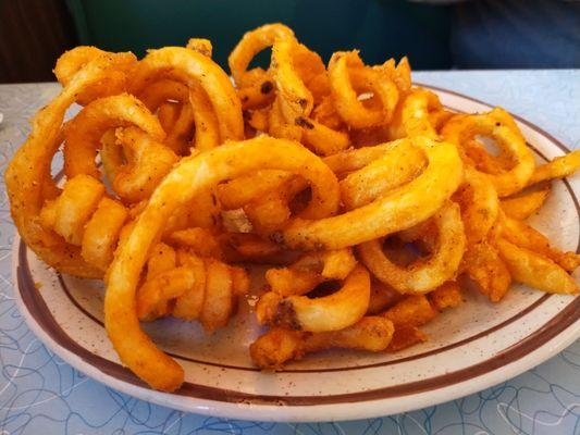 Curly fries.