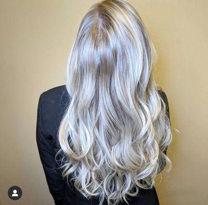 Blonde foiling by Rae