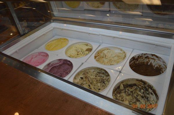 We serve Wilcoxson's Ice Cream