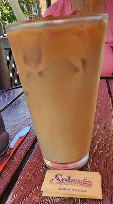 iced coffee $3.50