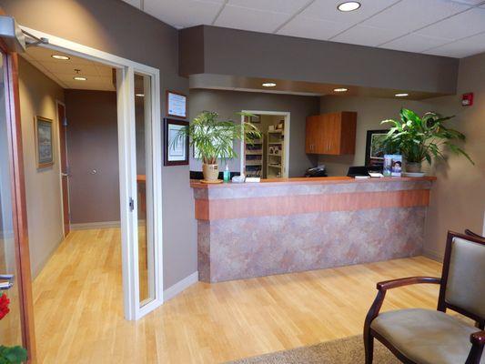 Front desk at 19th Avenue Dental Everett dentist