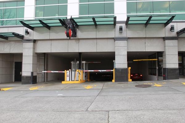 Garage entry on John Street