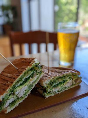 Pesto Chicken Panini