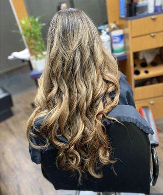 Second balayage