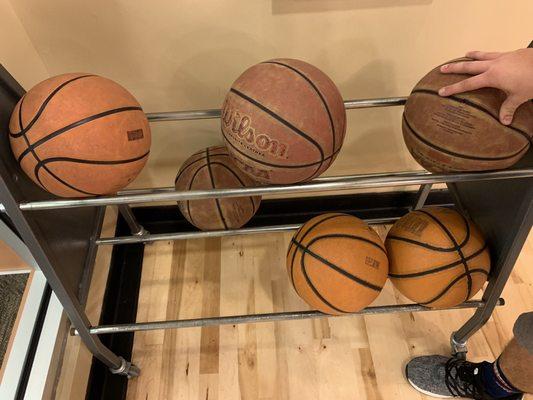 $55 a month for old deflated basketballs and a dirty court.