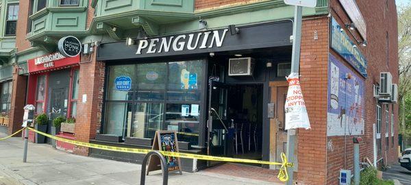 On Huntington Avenue looking at Penguin.