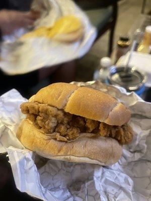 Crispy Chicken Tender Sandwich