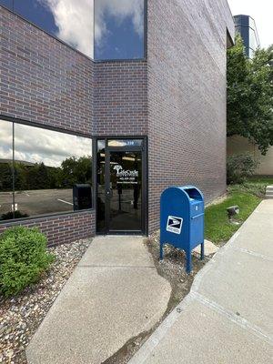 Office entrance-north side