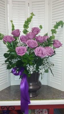 Cool Water lavender roses