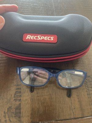 We have rec specs and tomato glasses, both are great.