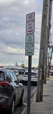 Street Parking Sign