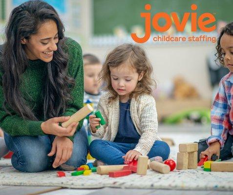 Jovie Sitters as substitute daycare teachers. Stay in ratio and support your staff today.