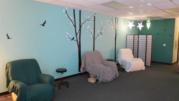 the treatment room