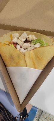 Bbq Chicken Crepe