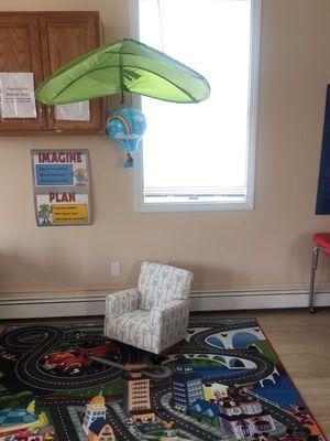 Super cute space for the kids!!