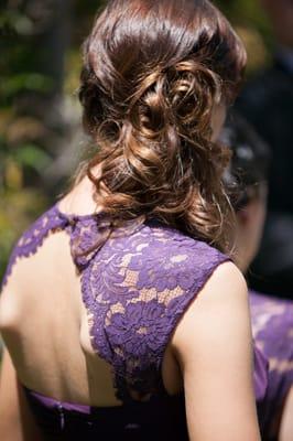 Bridesmaid hair