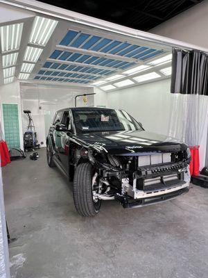 2024 Range Rover Sport in our certified aluminum room