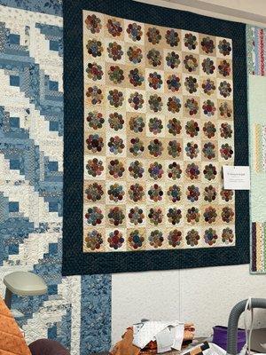 Quilting class.