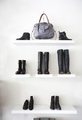 Leather Boots and Purses