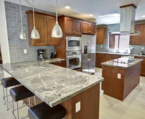 Modern Kitchen sleek design.