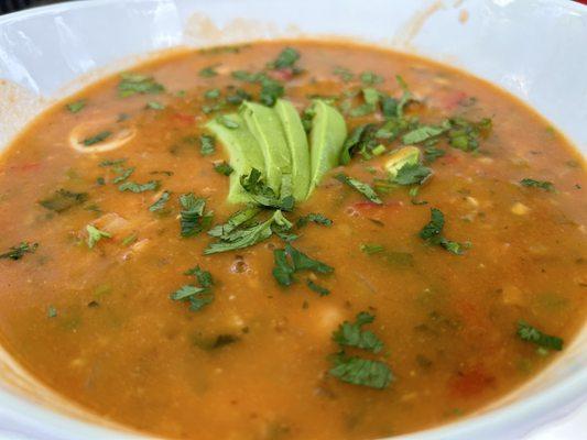 Cazuela- seafood stew--- heavenly flavor