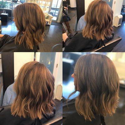 Virgin balayage