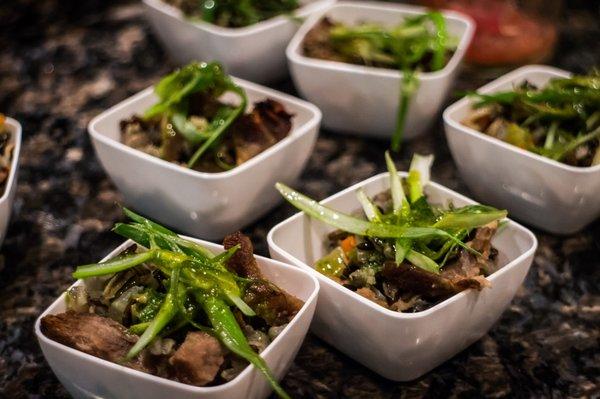 braised lamb | wild rice