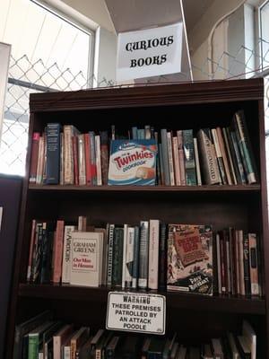 All kinds of books- even a Twinkie cook book