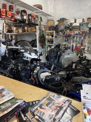 Motorcycle parts for all types of bikes