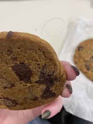 Hair in my cookie