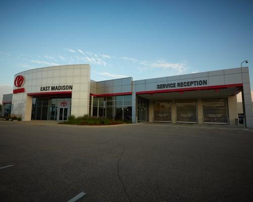 East Madison Toyota sales and service center