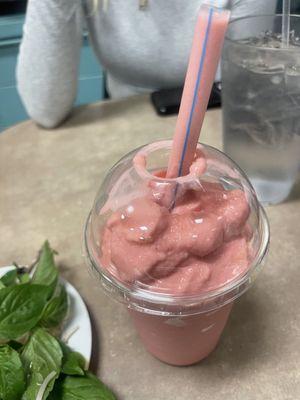 Strawberry smoothie