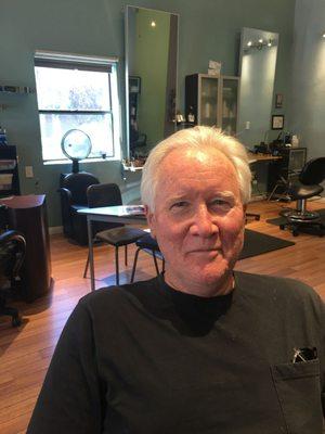 Another great haircut from Debra.