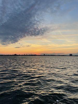 View from boat