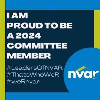 Extremely proud and grateful to serve on the NVAR Young Professionals Network Committee for the second year in a row!