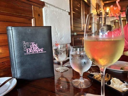 Libations and pink elephants