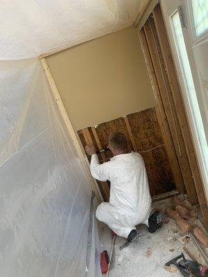 Water damage restoration company near me