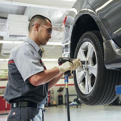 We offer a wide selection of tires and tire services, including installation, computerized wheel balancing, rotation, and flat tire repair.