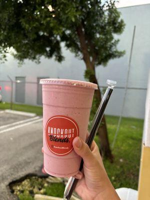 Strawberry Banana 24g Protein Smoothie